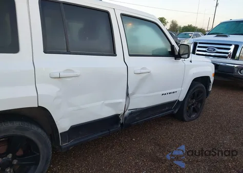 2014 Jeep Patriot Altitude из США, поврежденный, VIN 1C4NJPBA3ED703447